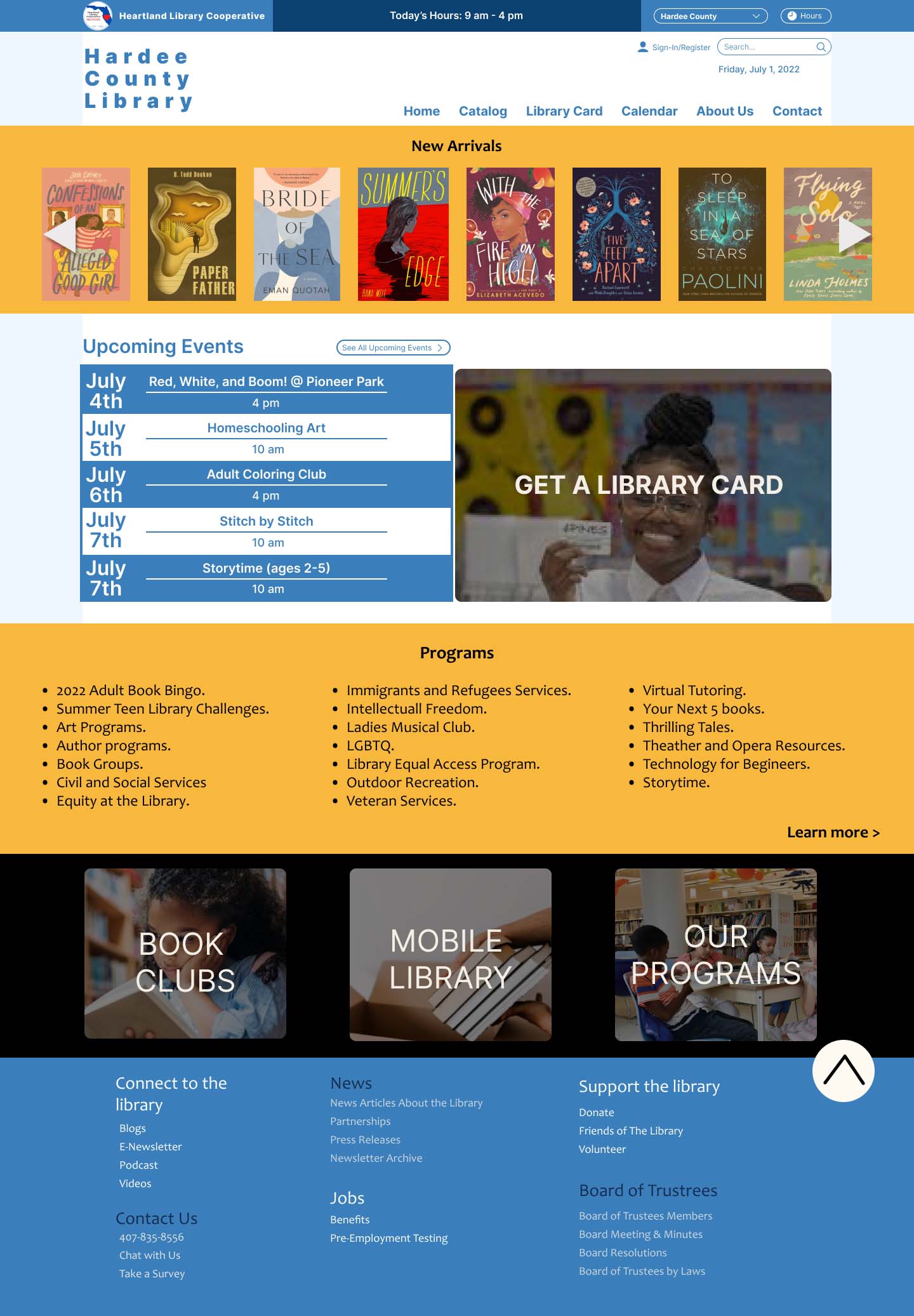 homepage