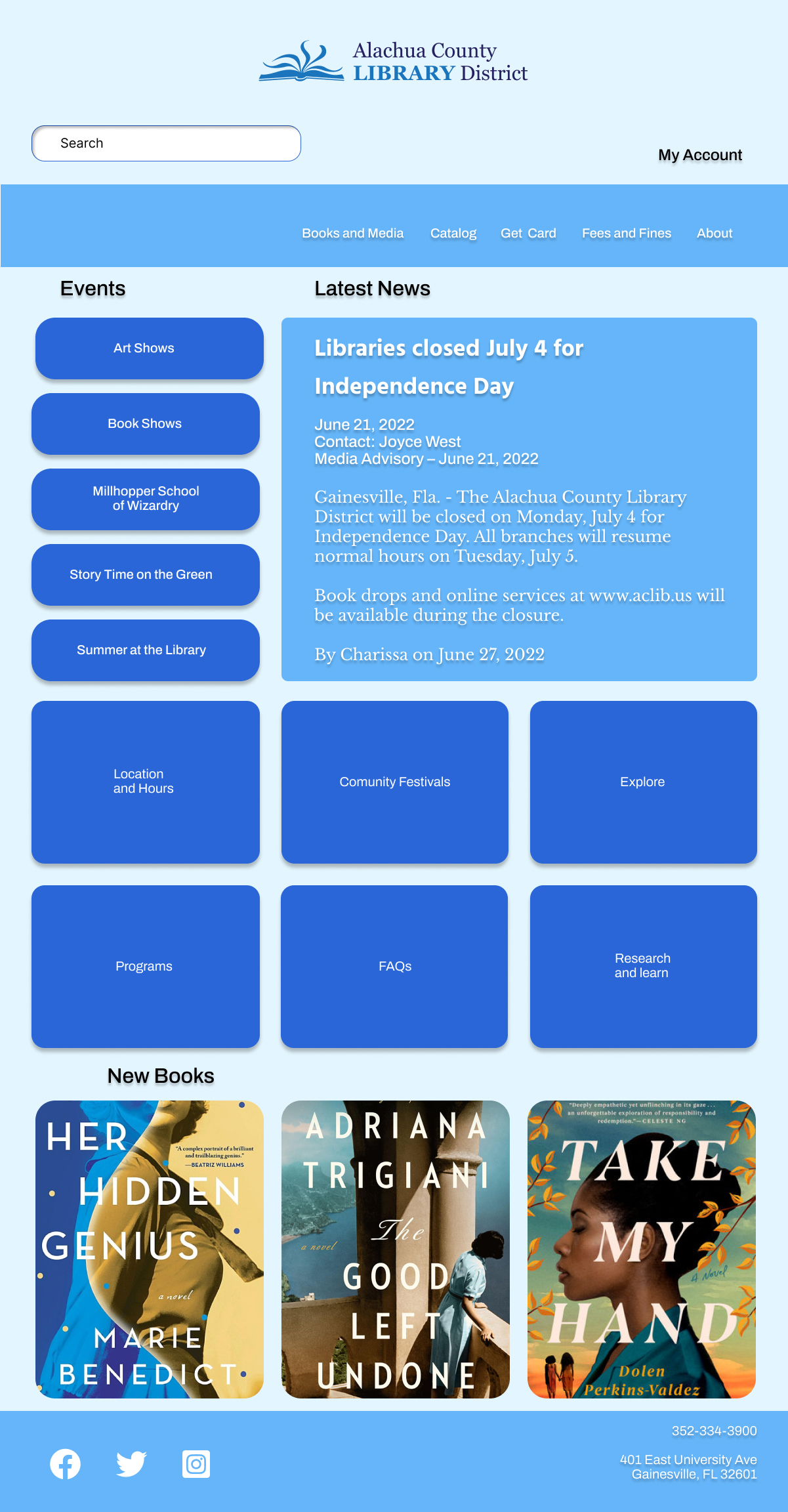 homepage