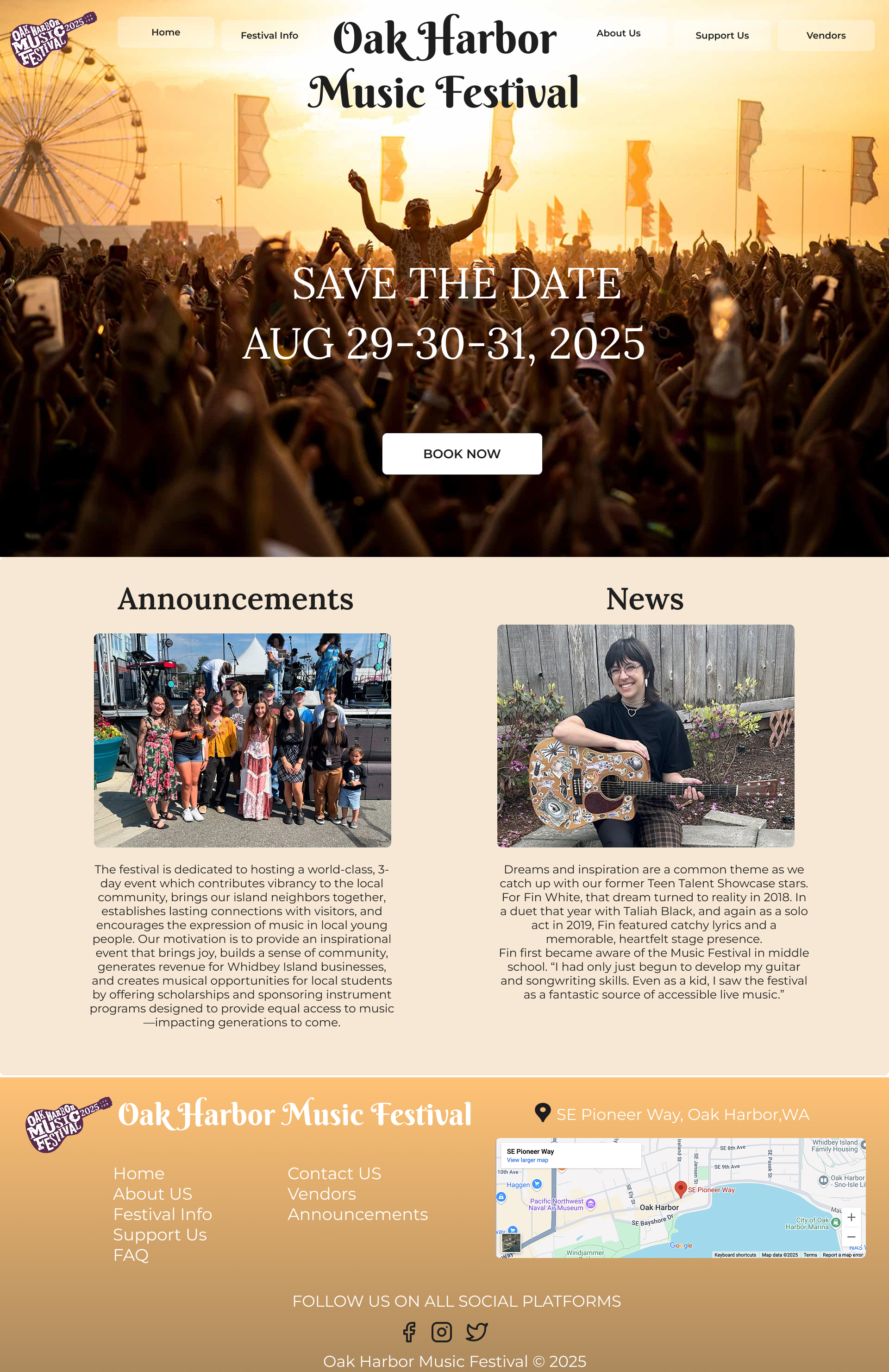 Oak Harbor Festival Homepage