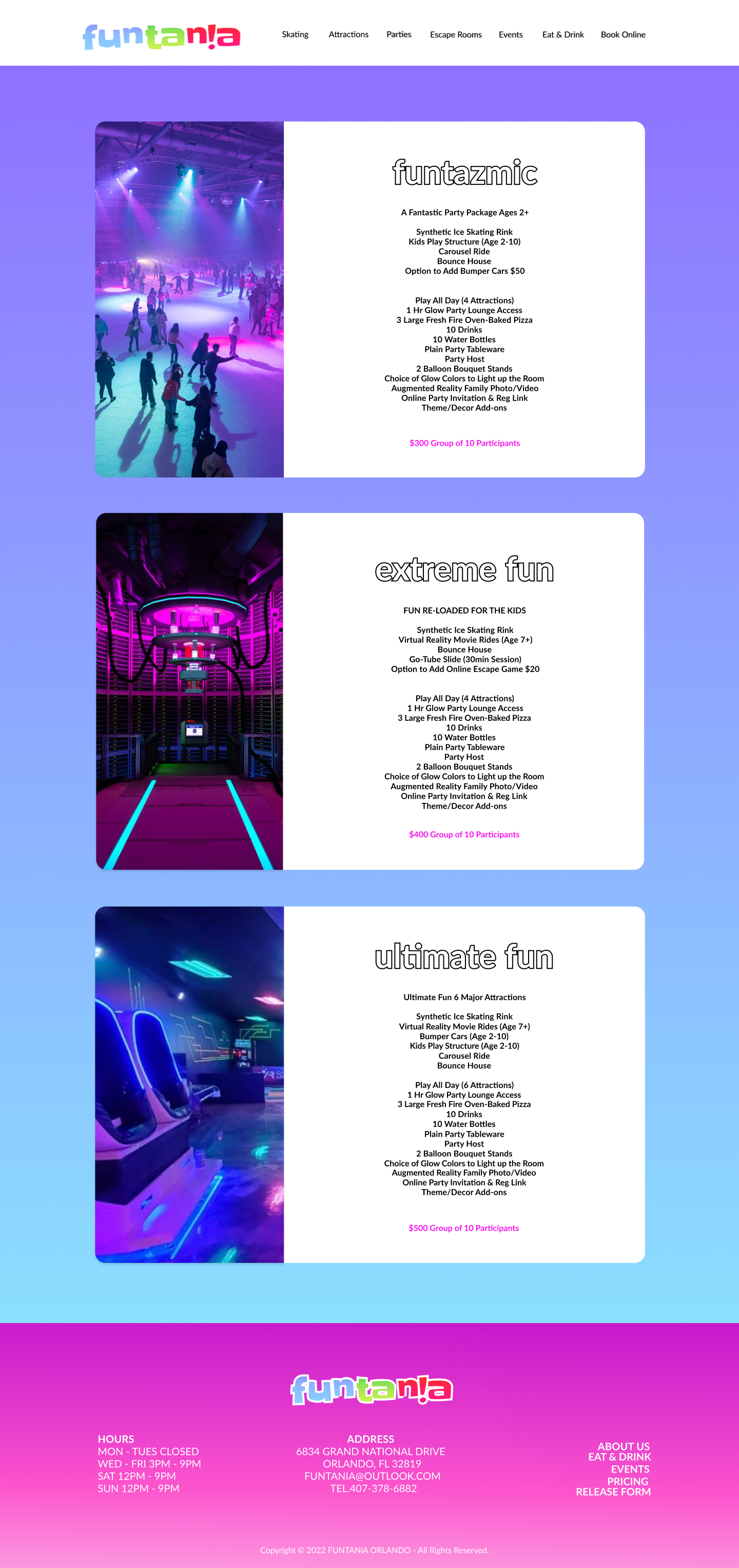 Funtania secondary page comp