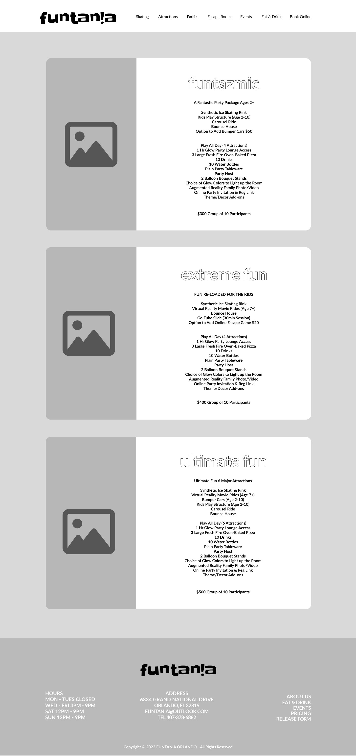 Wireframe Subpage