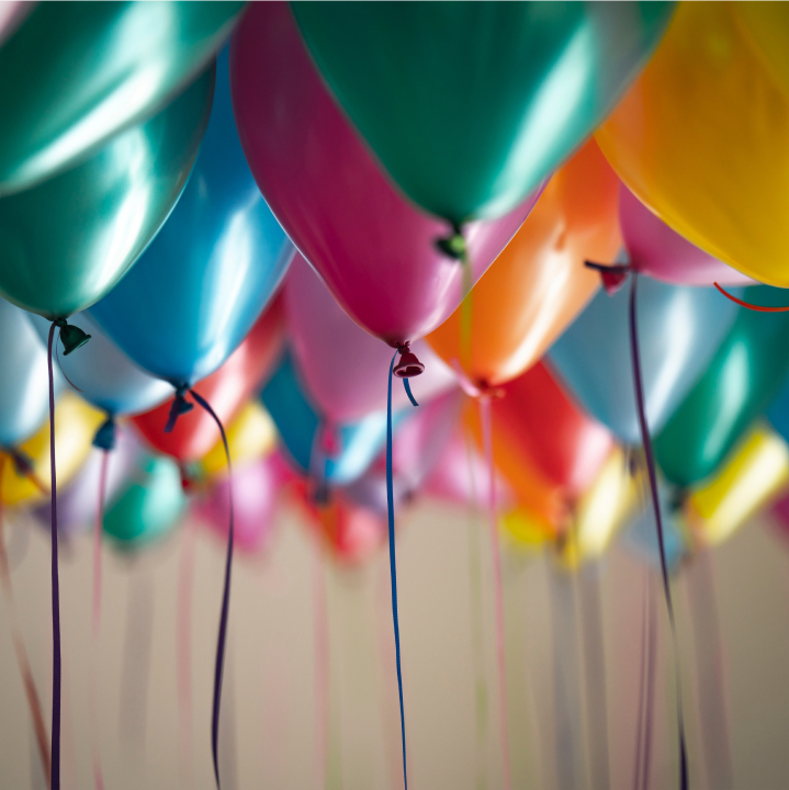 Birthday Party Balloons