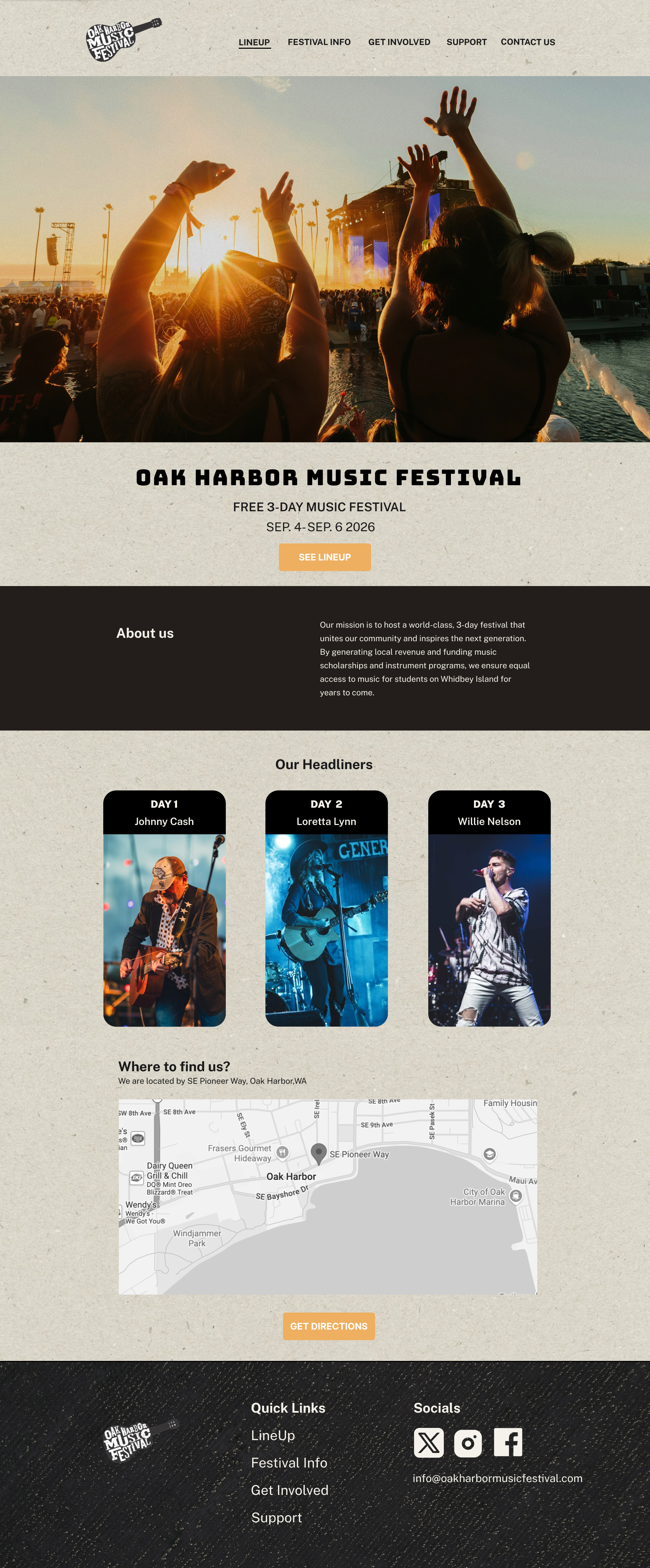 homepage