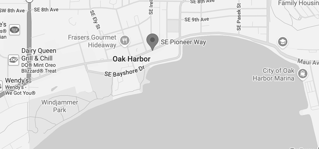 Map of Oak Harbor