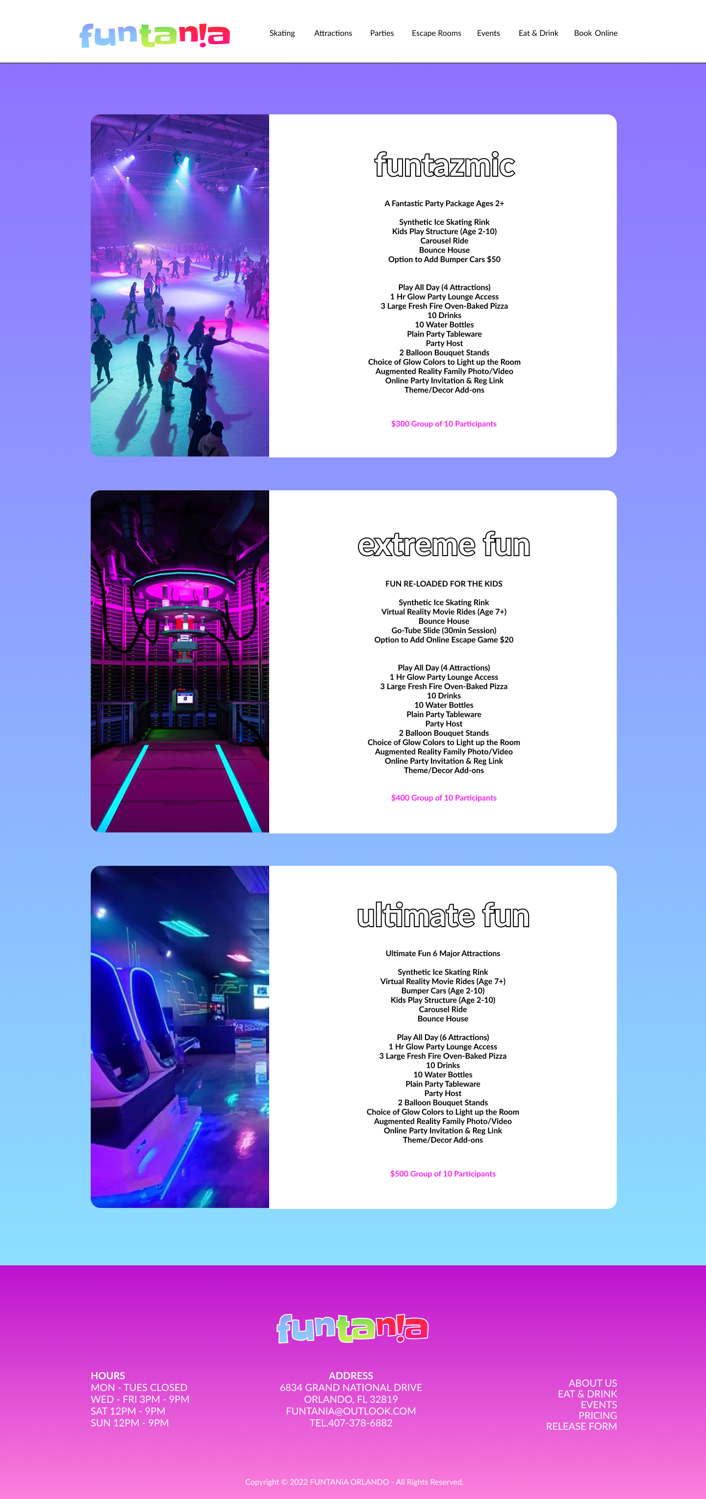 Funtania Sub Page
