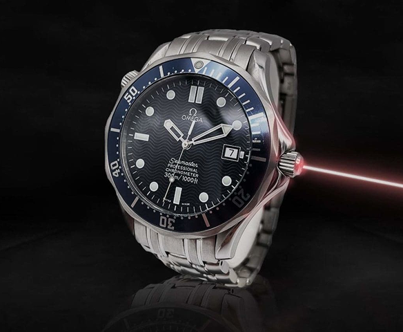 Omega Seamaster Watch – With Laser & Grappling Hook