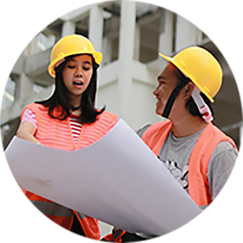 employees holding paper
