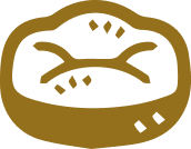 Cat bed icon