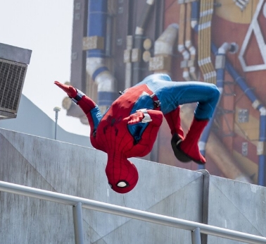 photo of spiderman flip