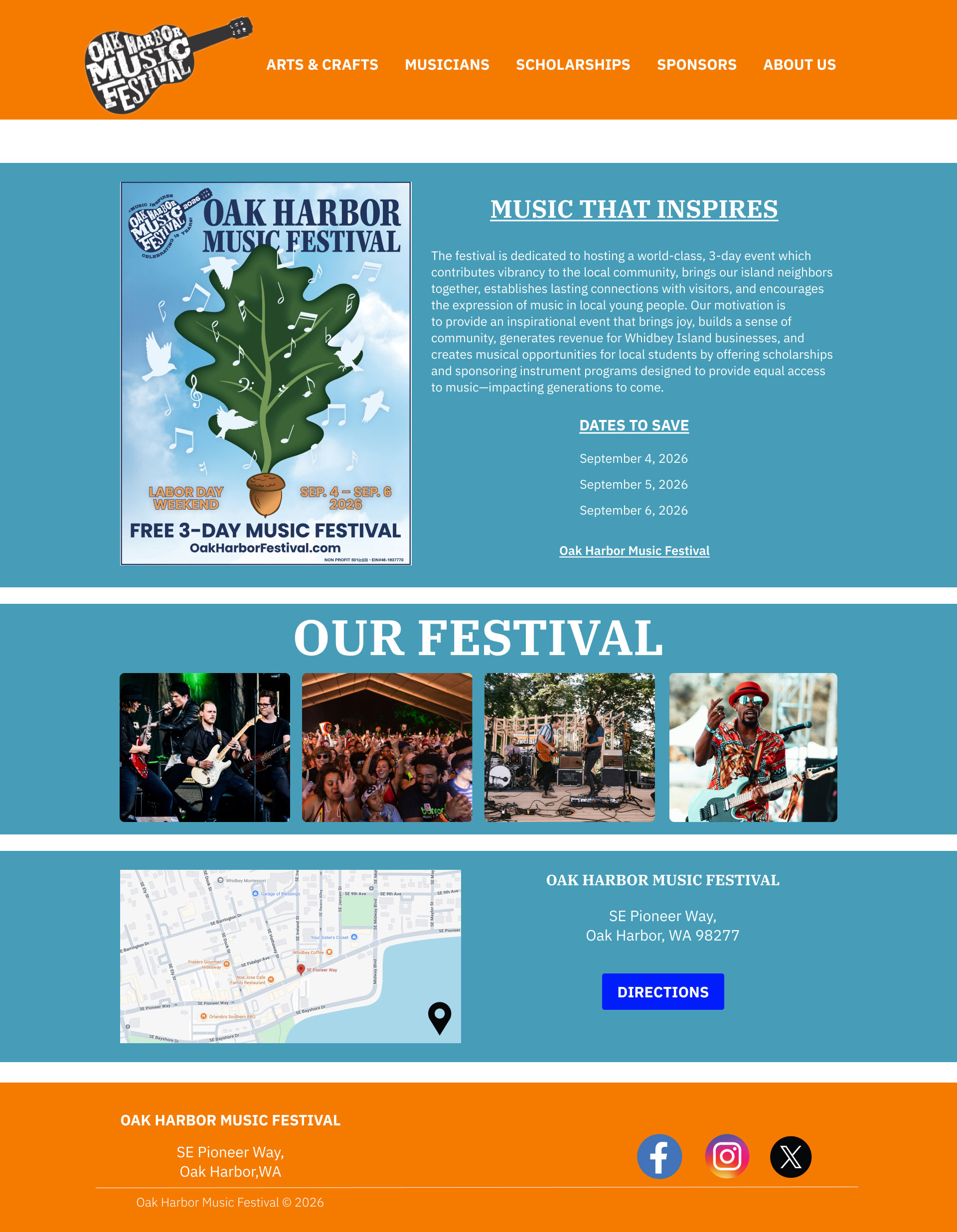 Home page