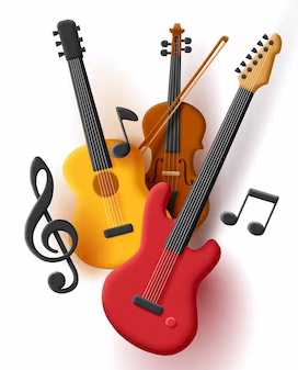 guitars and violin