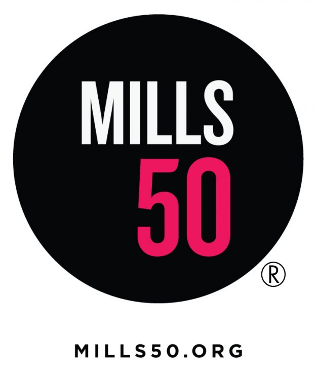 Mills 50 logo