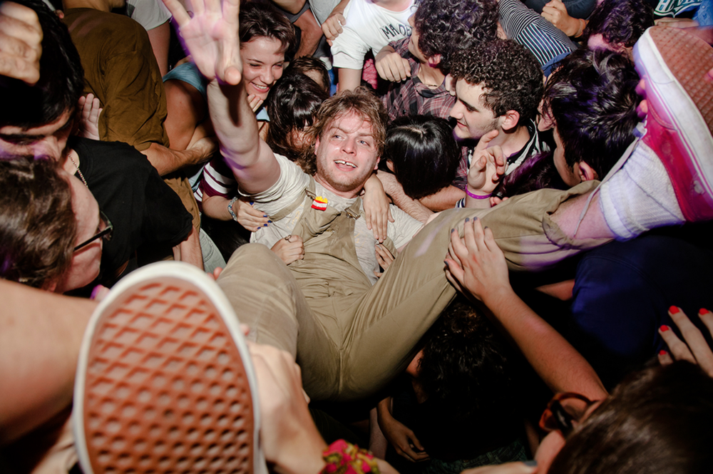 crowd surf