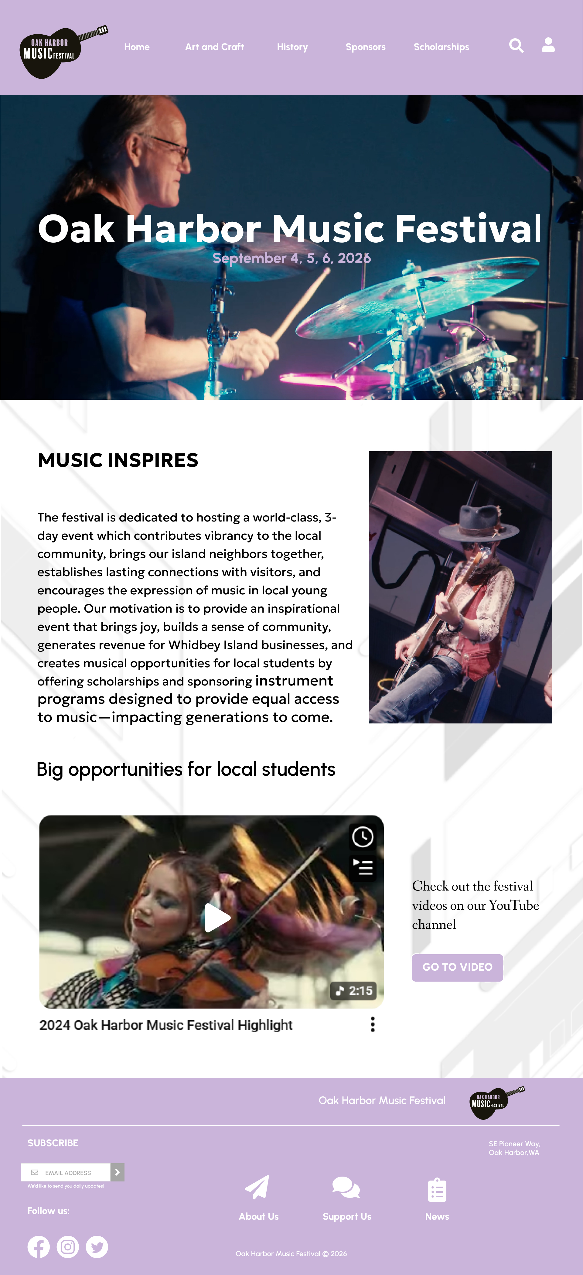 homepage