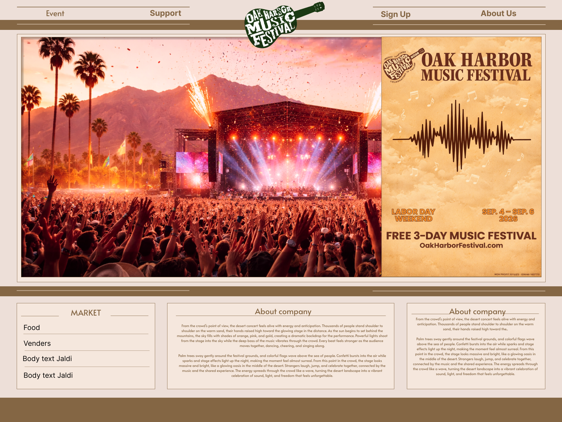 Oak Harbor Music Festival Homepage