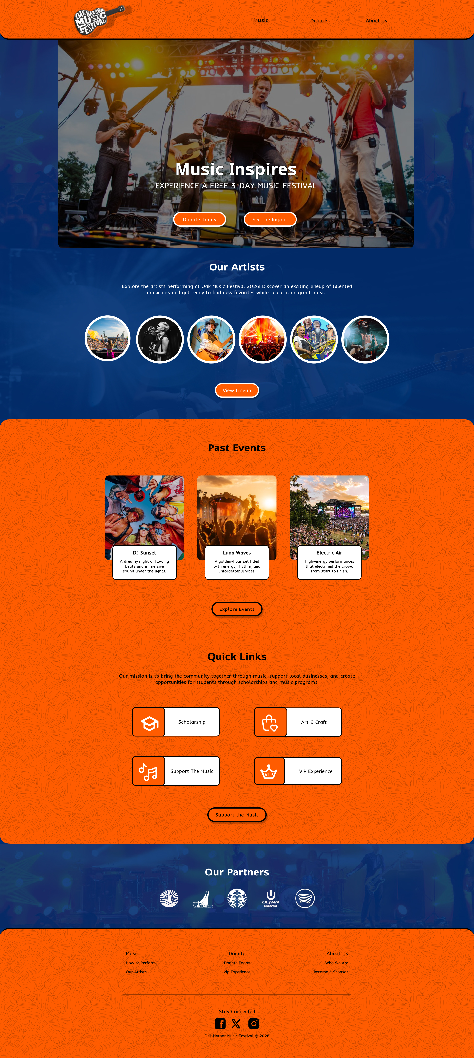 home page