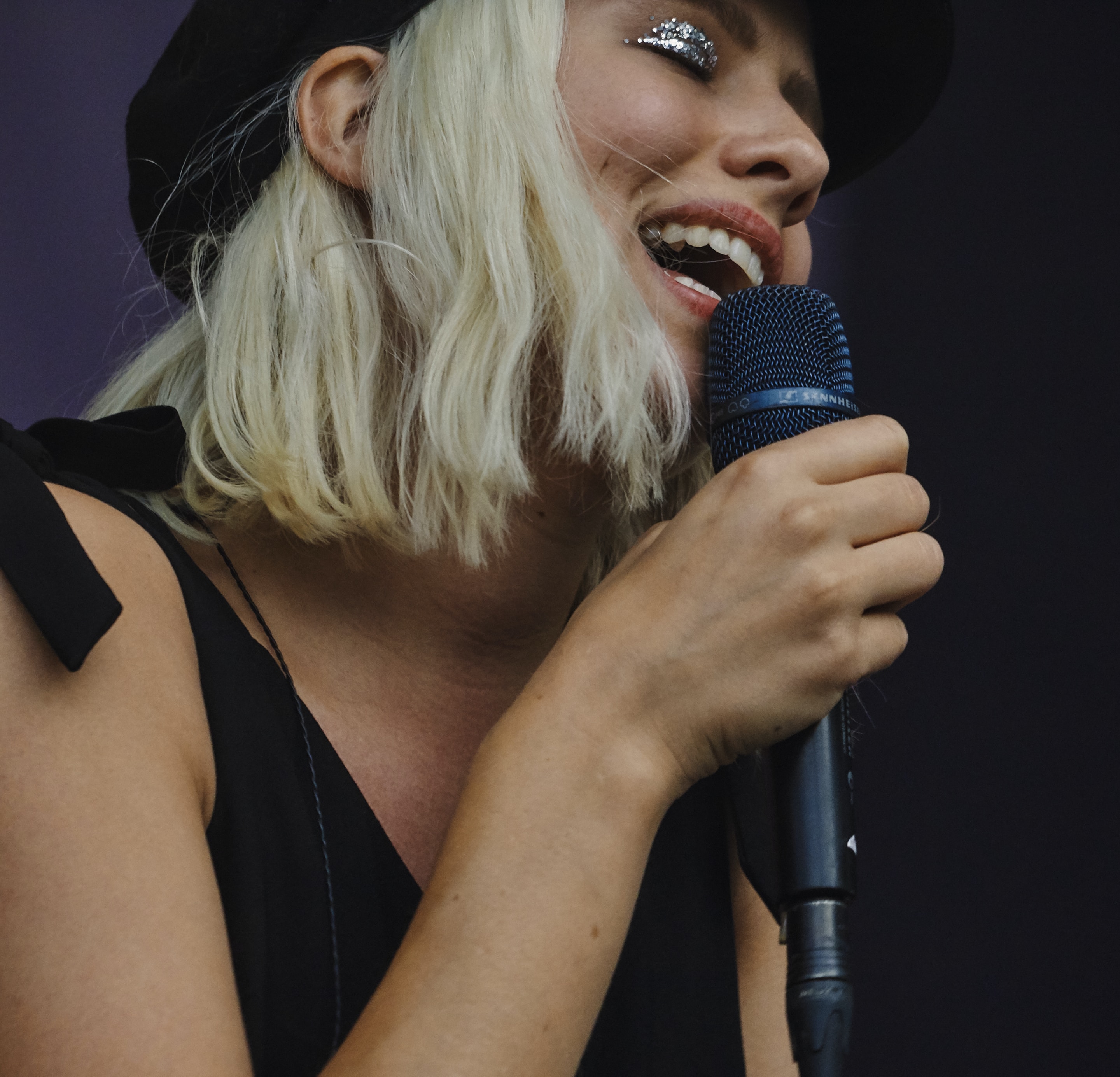 girl singing