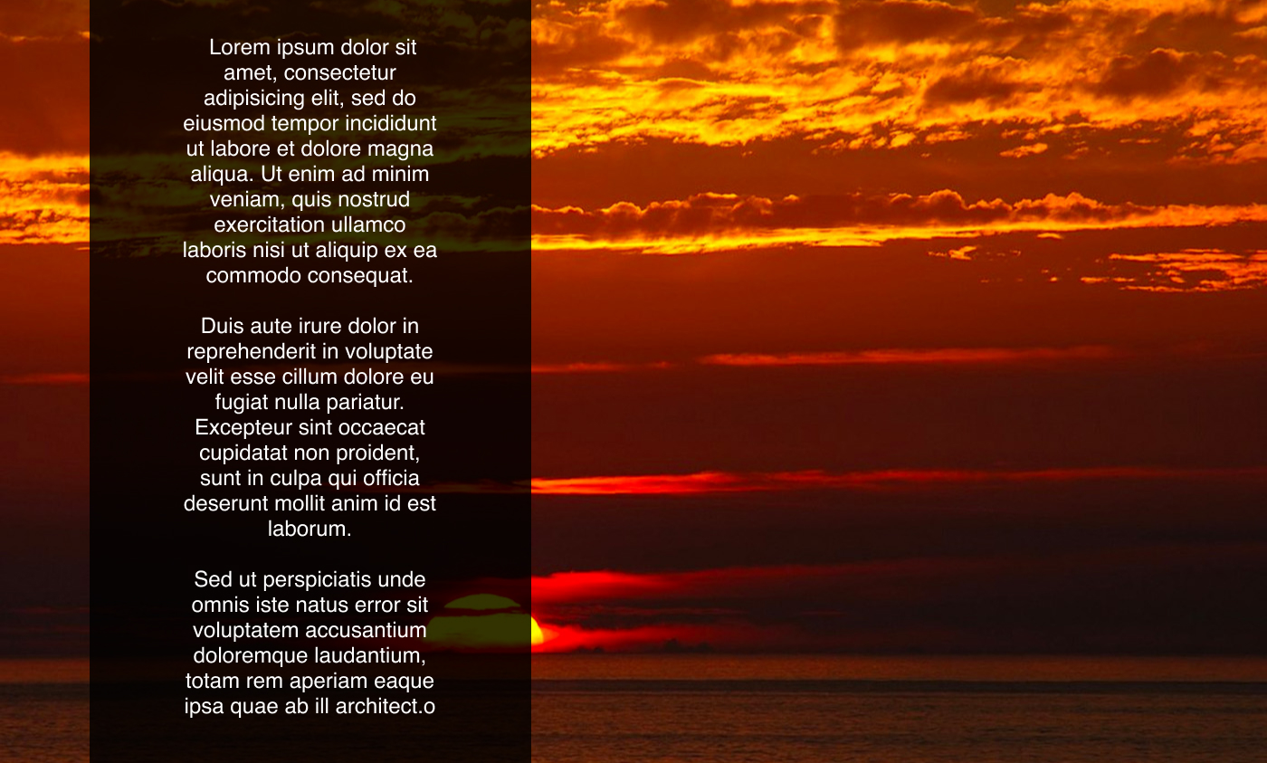 sunset