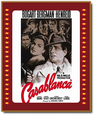 Casablanca Movie Poster