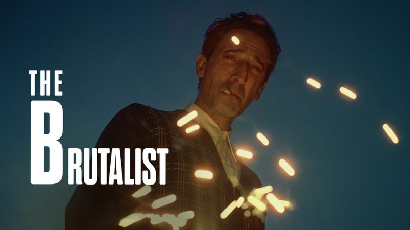 The Brutalist movie poster