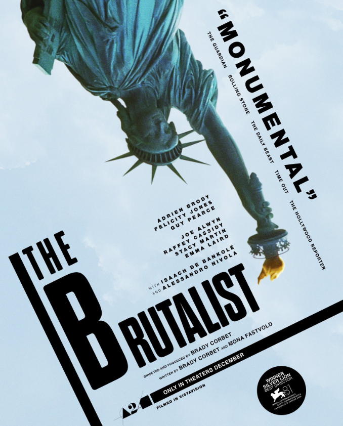 The Brutalist poster