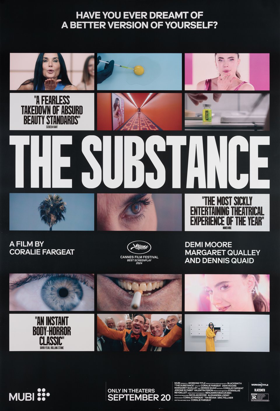 The Substance poster