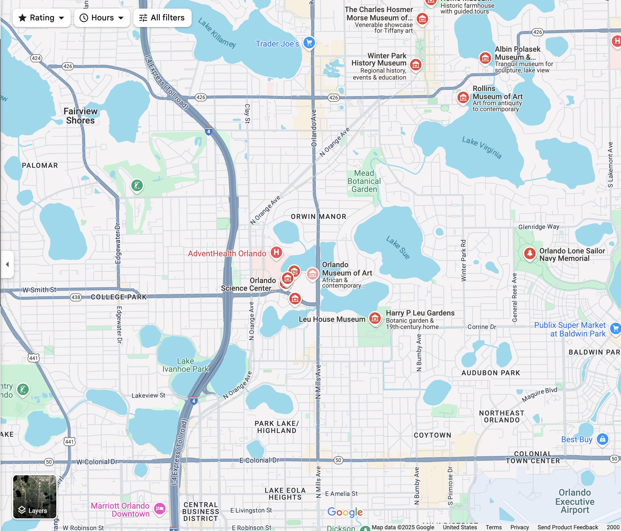Map to the party