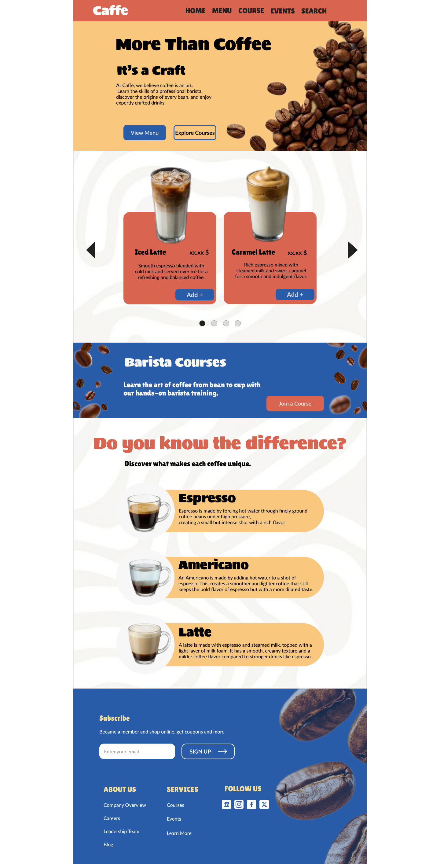 Caffe Design Comp