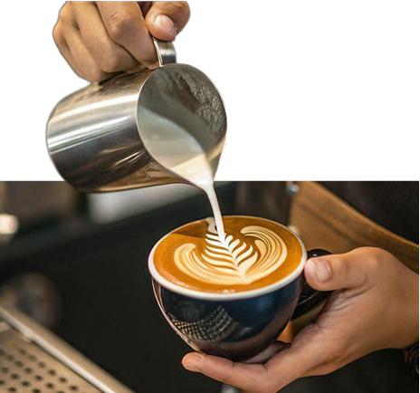 Coffee pouring