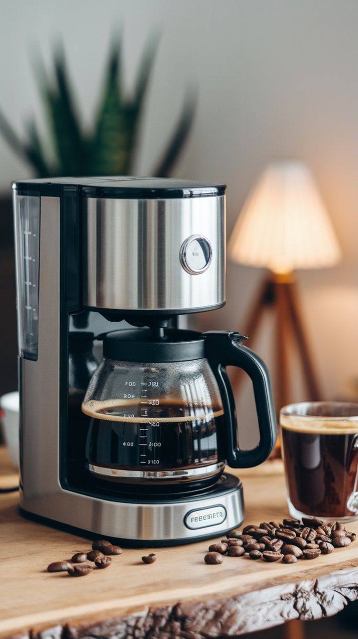 plain black coffee in a white mug