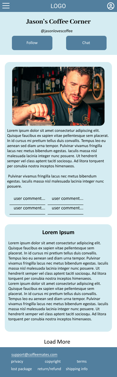 blog page mobile comp