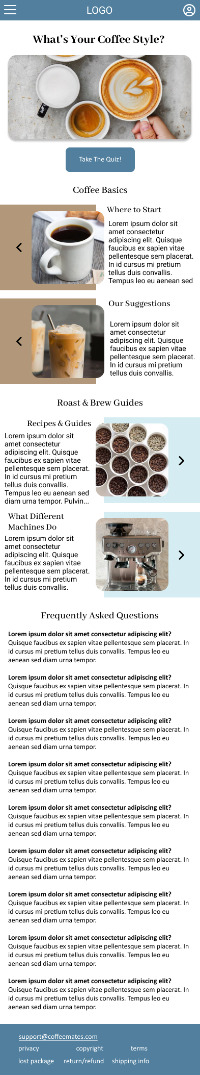 learn page mobile comp