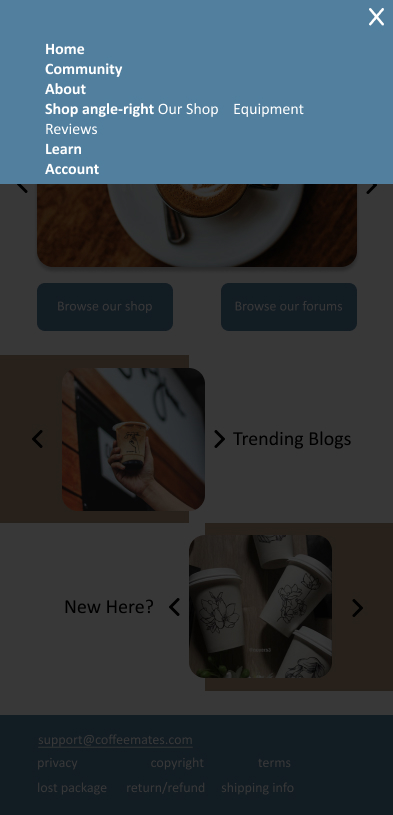 menu mobile comp