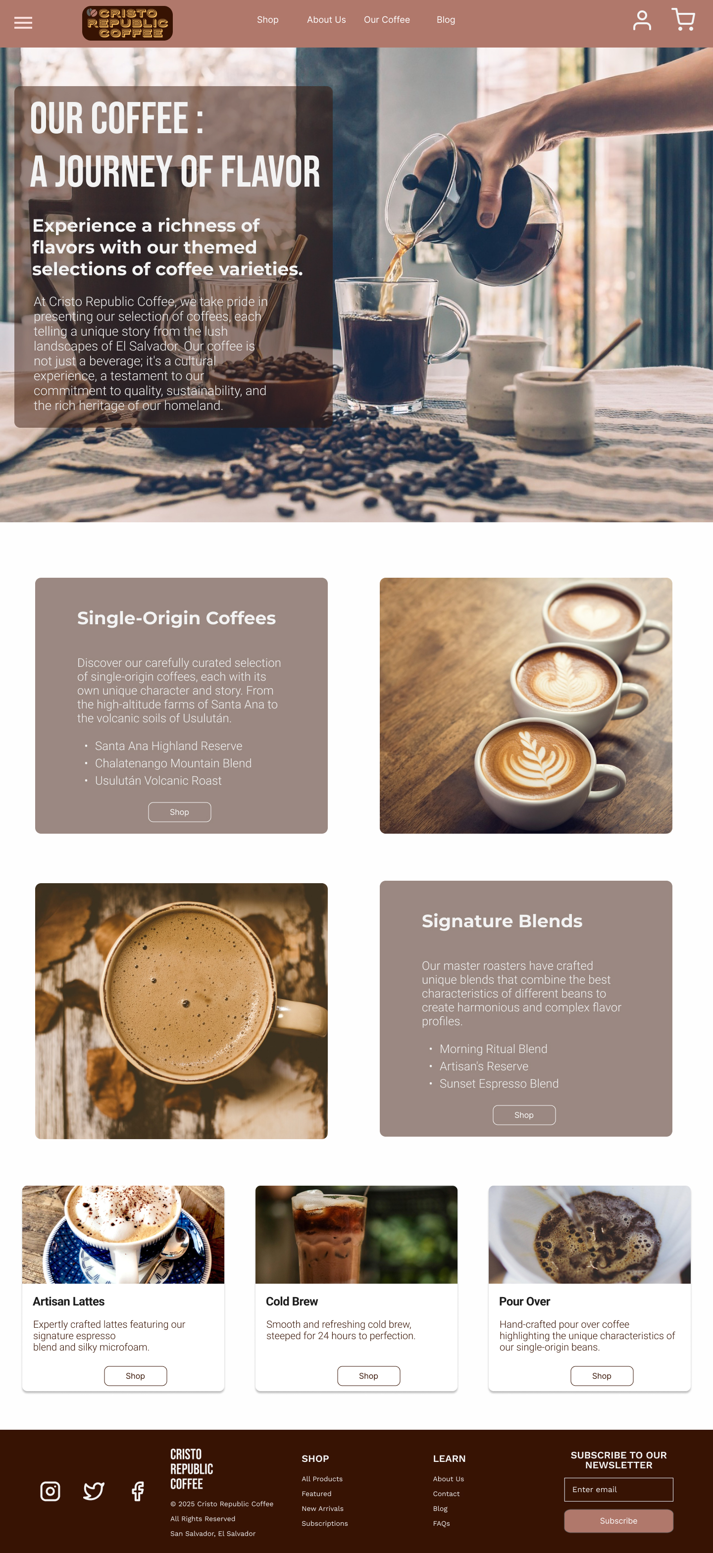 Our Coffee Comp