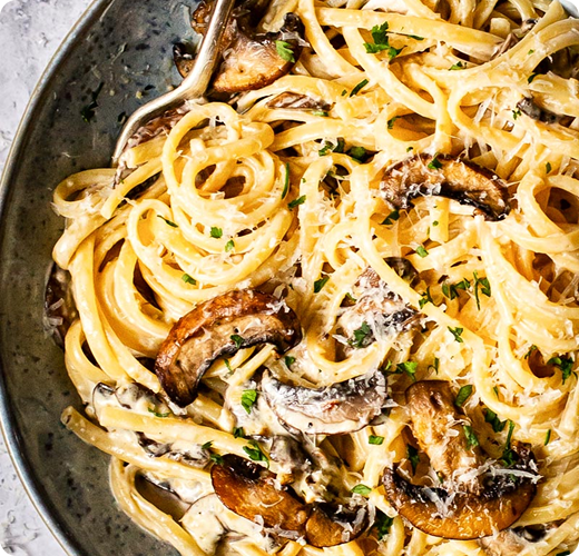 Truffle Mushroom Pasta 