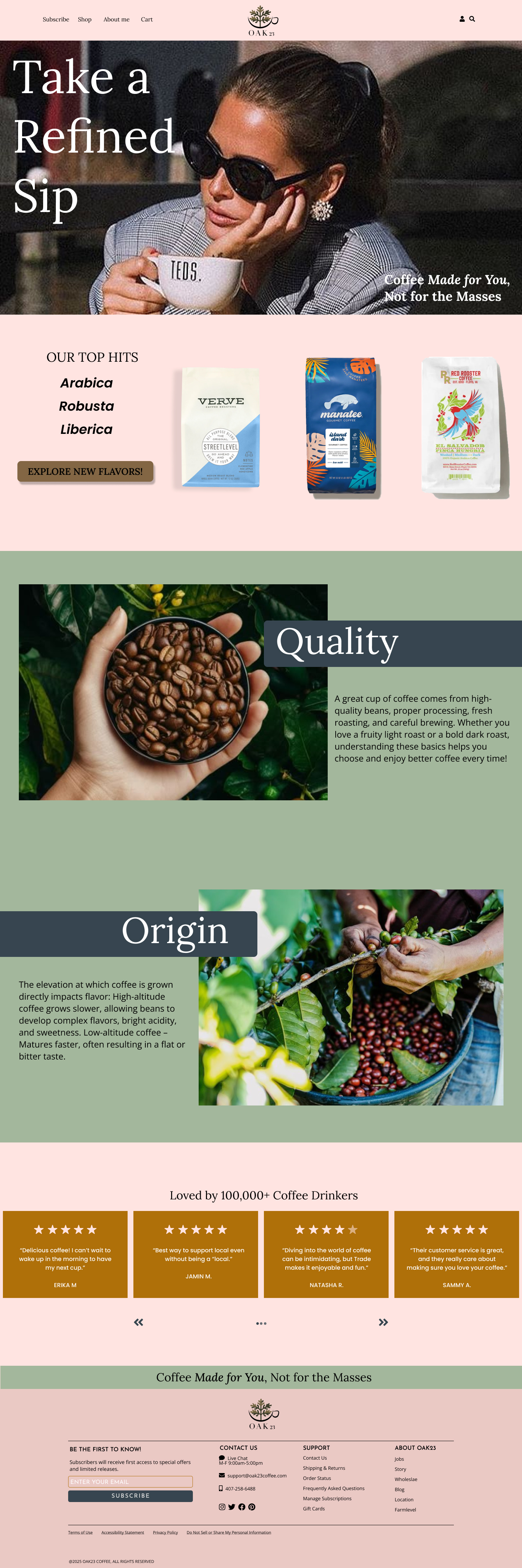 Oak23 Homepage
