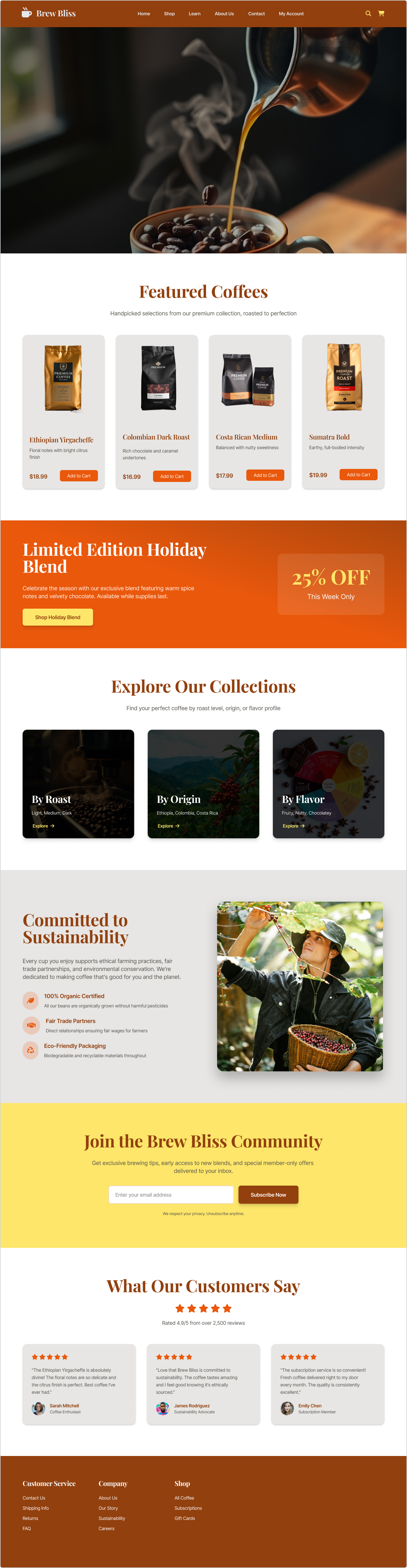Brew Bliss Home Page Comp