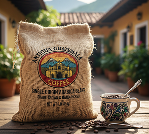 Guatemalan Antigua coffee