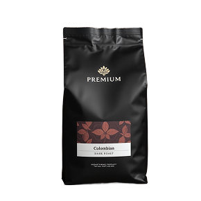 Colombian dark roast coffee