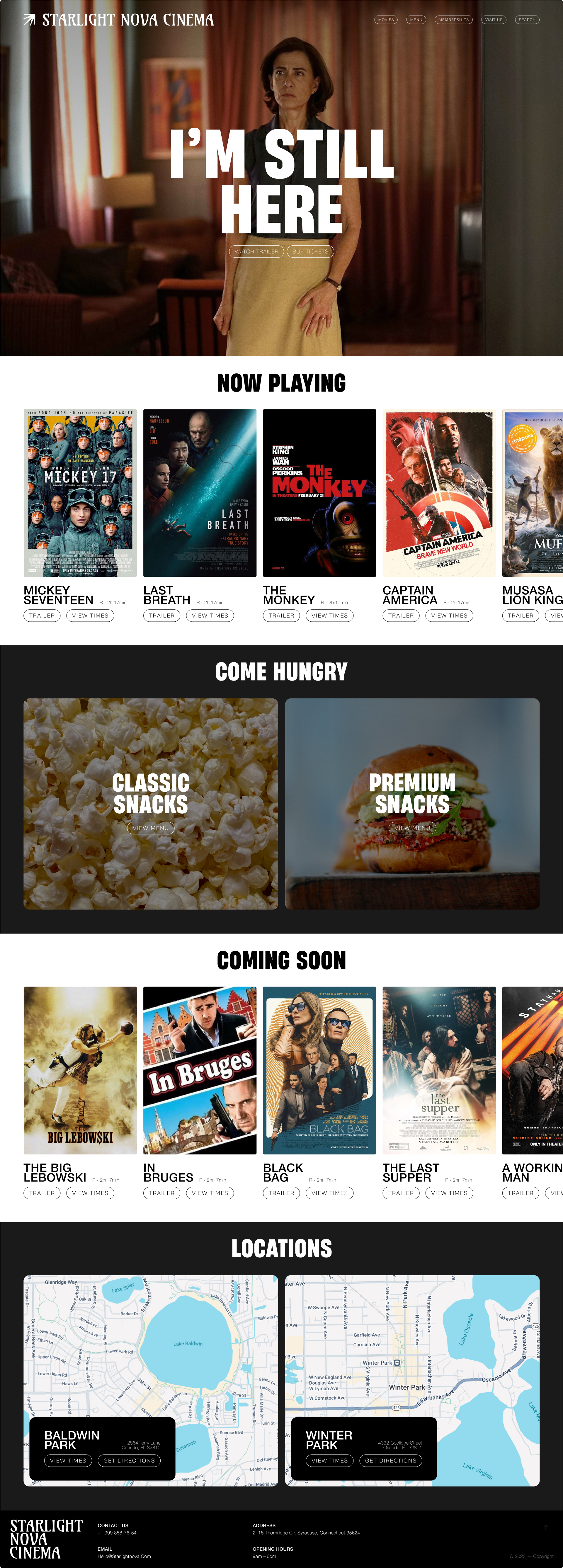Home Page - Desktop