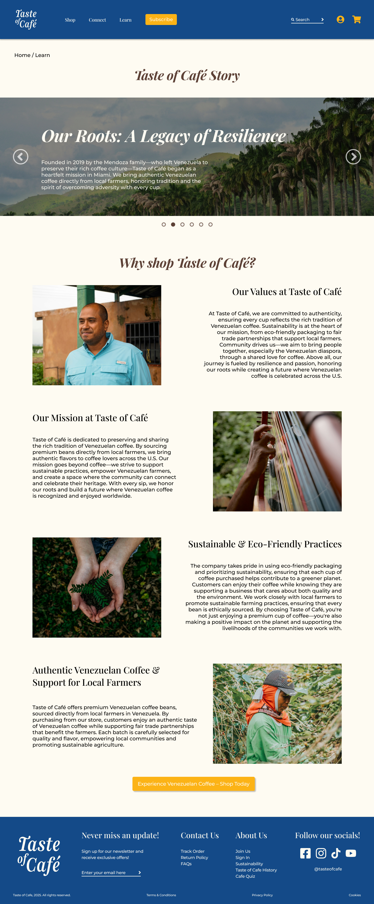 Desktop Learn Page