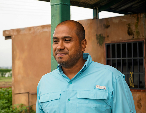 Venezuelan guy smiling