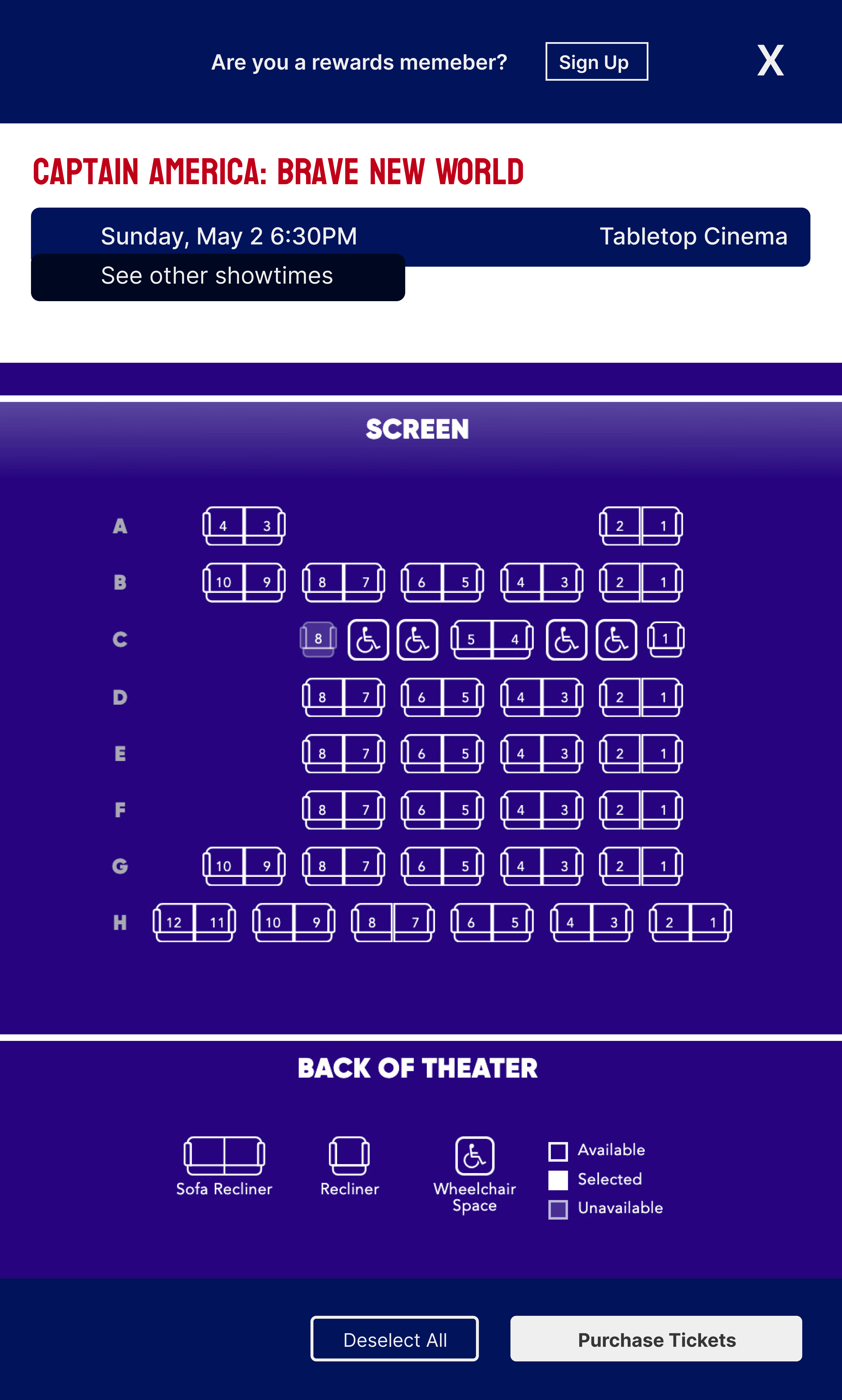 seating