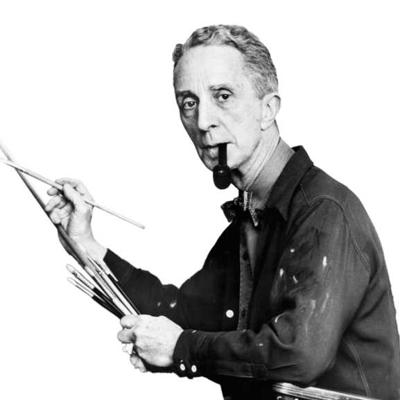 Norman Rockwell portrait image