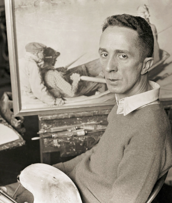 Norman Rockwell Portrait