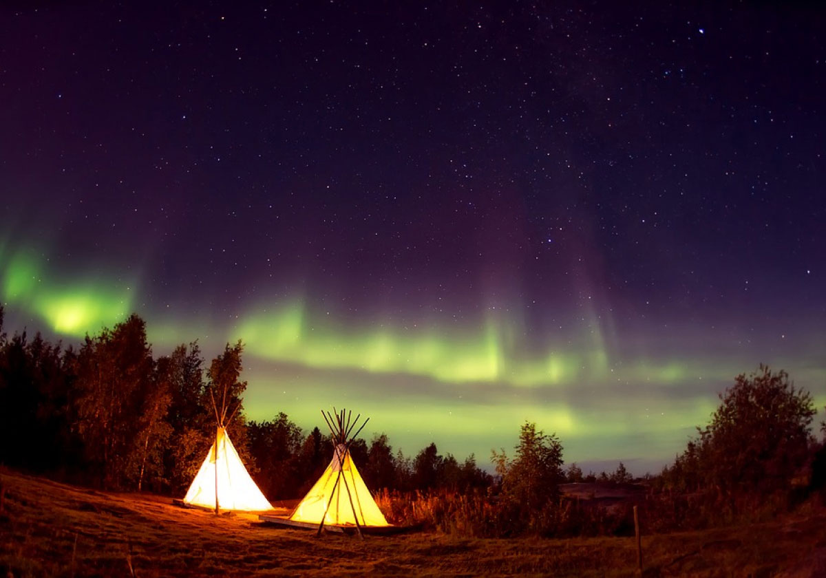 Northern lights Campsite